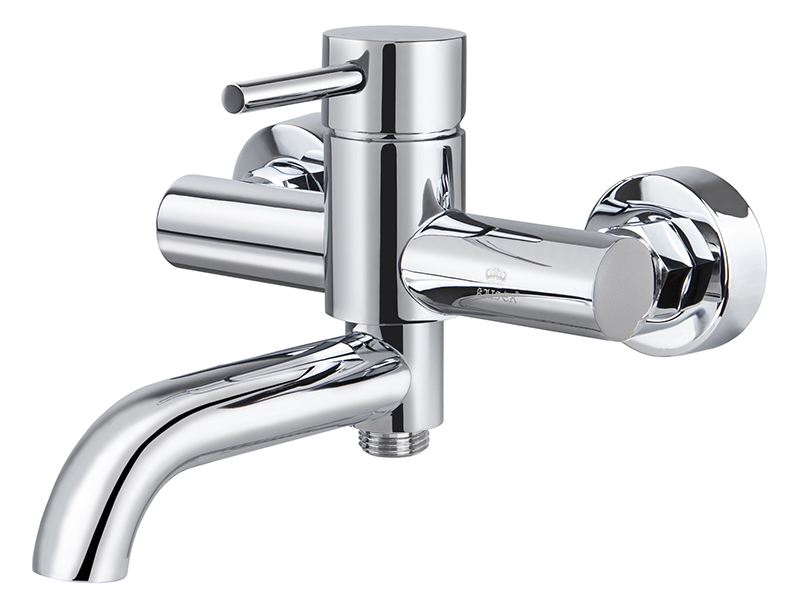 Смеситель KAISER Merkur ванна к/н поворотный излив Ø35 с душем