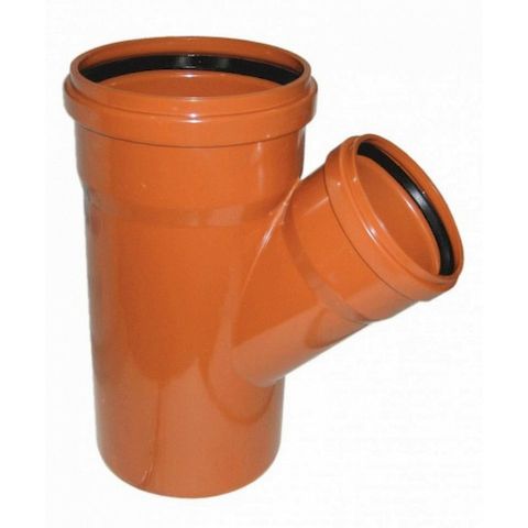 Тройник наружной канализации ПП 160/110х45 (10) РТП