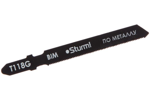 Пилки для лобзика Sturm для тонких цветных металло T118G 5 штук