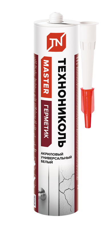 Герметик ТЕХНОНИКОЛЬ акриловый белый 280мл
