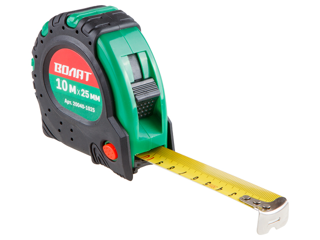 Рулетка 10 м*25 мм ВОЛАТ 20040-1025 Рулетка 10 м*25 мм ВОЛАТ 20040-1025