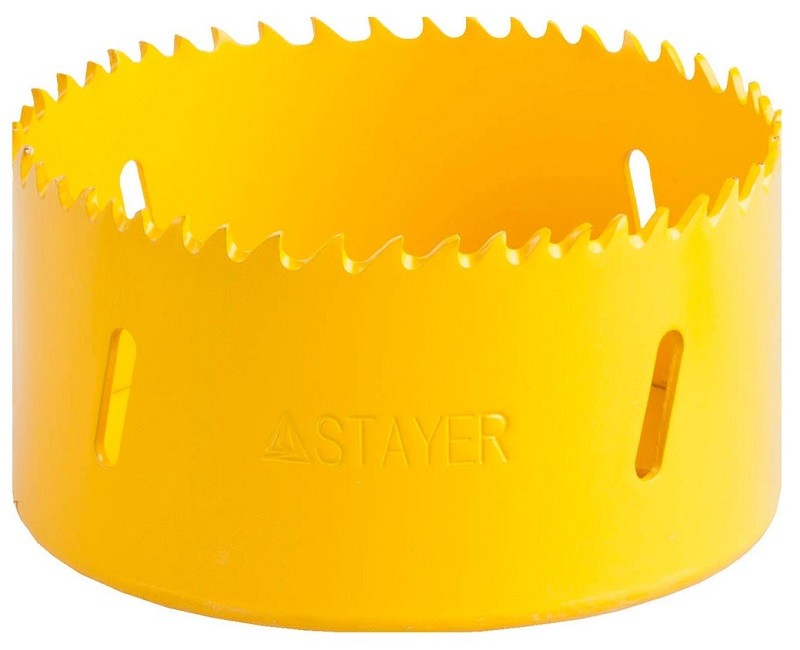 Коронка BIMETAL 114 мм универсальная STAYER Коронка BIMETAL 114 мм универсальная STAYER