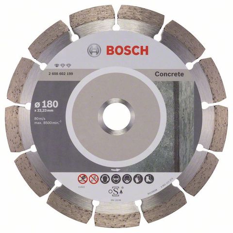 Диск алмазный сегментный 180 мм бетон BOSCH 2608602199