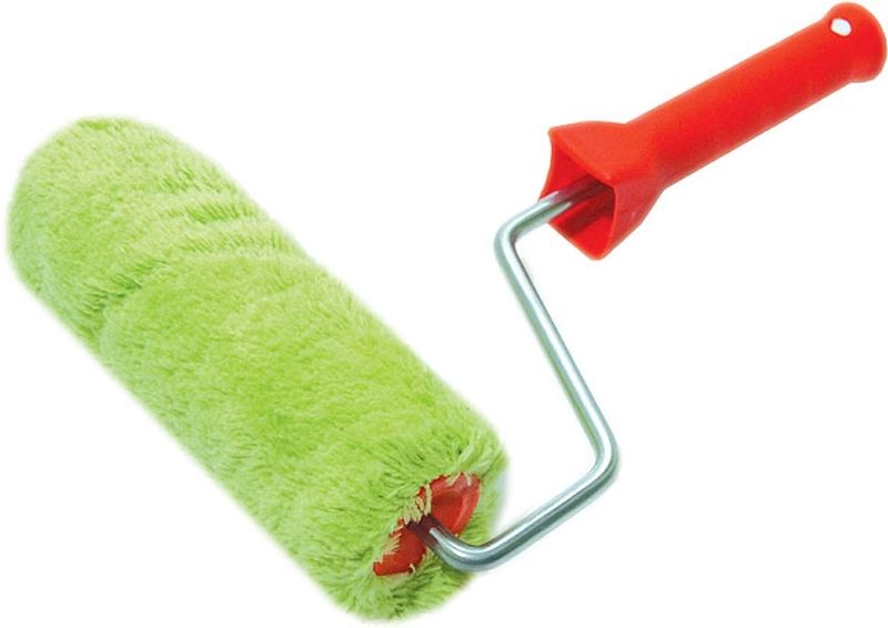 Валик 180 мм PROFI Полиакрил зелёный бюгель 8 мм ворс 18 мм