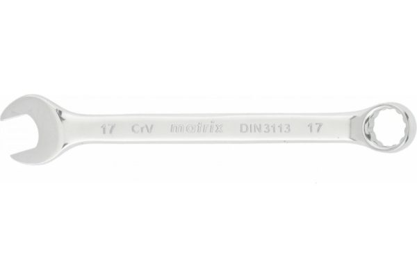 Ключ комбинированный 17 мм полированный хром Matrix