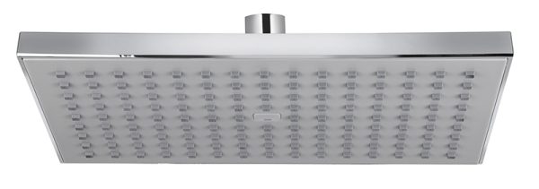 Душевая лейка KAISER стационарная прямоугольная, хром 250*160