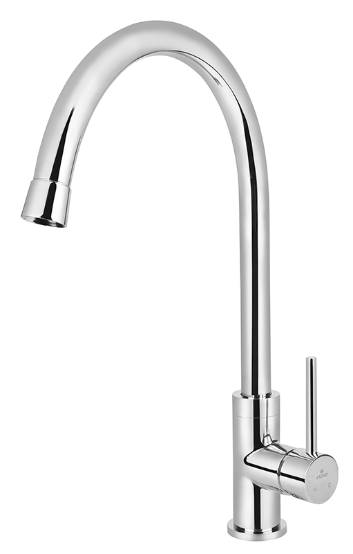 Смеситель KAISER Merkur кухня боковой с гайкой Ø25