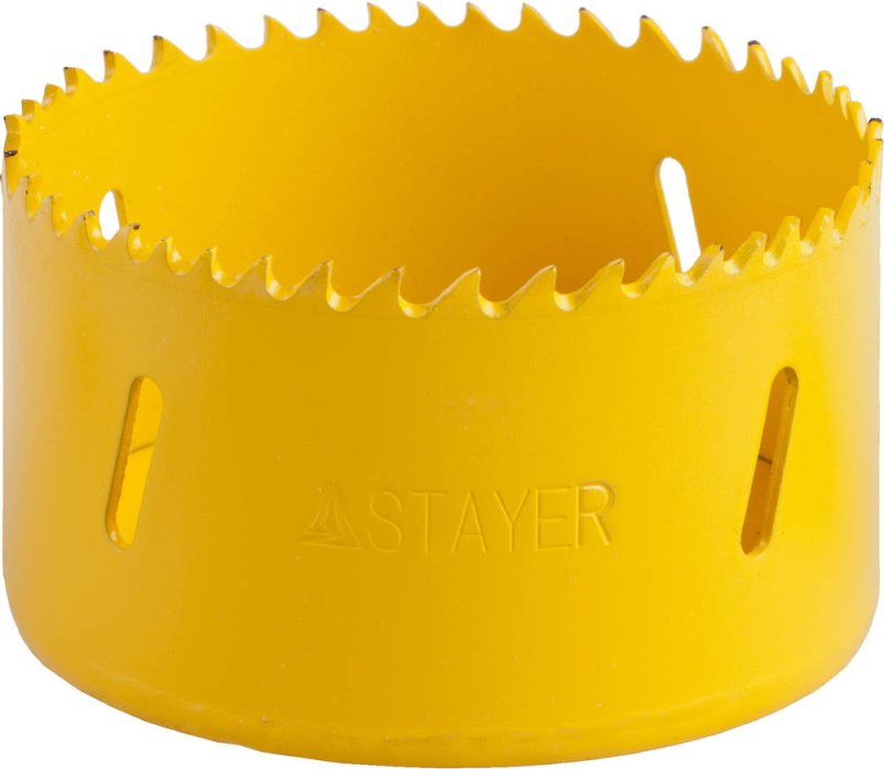 Коронка BIMETAL 76 мм универсальная STAYER Коронка BIMETAL 76 мм универсальная STAYER