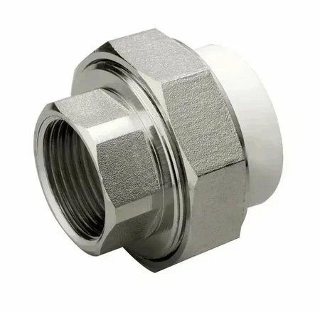 Муфта полипропиленовая разъём.(американка) с ВР 32x 1" "Meer Plast"