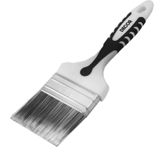 Кисть плоская 75*15 мм PREMIUM Black White 860-075