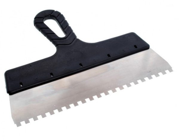 Шпатель зубчатый 350 мм 8*8 мм Акор