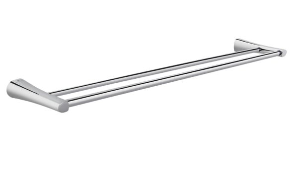 Держатель полотенца(прямой) двойной KAISER хром (нерж)