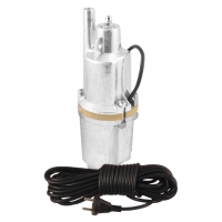 Насос вибрационный JEMIX ( кабель 15м, ВЕРХНИЙ ЗАБОР, 0,25КВт. напор 60м./20л/мин.)