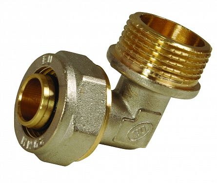 Угольник обжимной 16x3/4" НР (10/120)