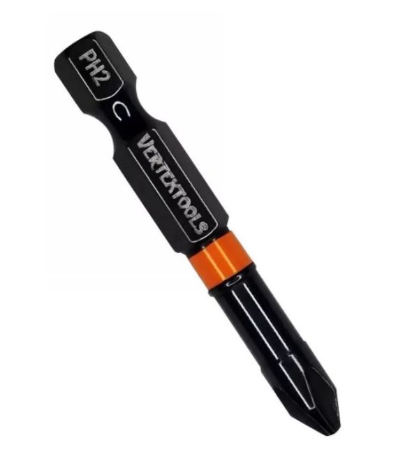 Бита PH 2*70 мм IMPACT VERTEXTOOLS IP-PH2-70 10 шт