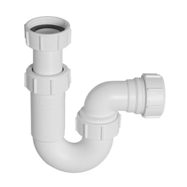 Сифон для умывальника "McALPINE" Без выпуска Ф32 - 1 1/4