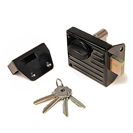 Замок накладной ЗН1-2.1 (черный)//ЗЕНИТ