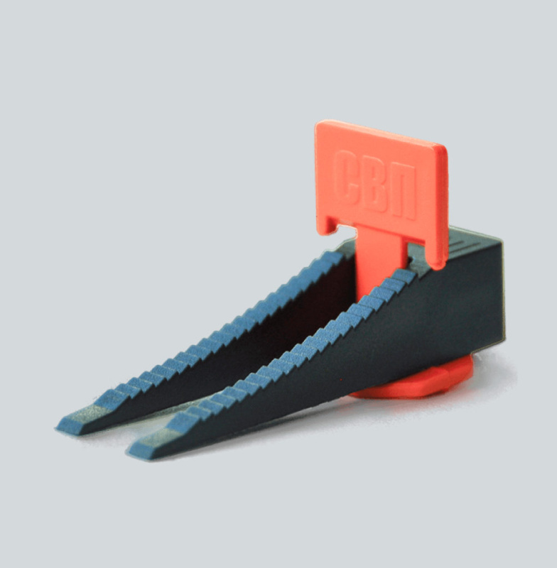 Система выравнивания плитки Зажим Флажок 1