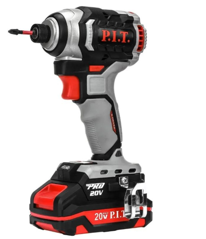 Винтоверт PIT PSD20H-170A/1 20В, 1*2А/ч, ЗУ, кейс