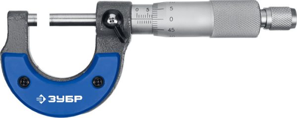 Микрометр Профессионал гладкий механический МК 25 ЗУБР 34480-25_z02