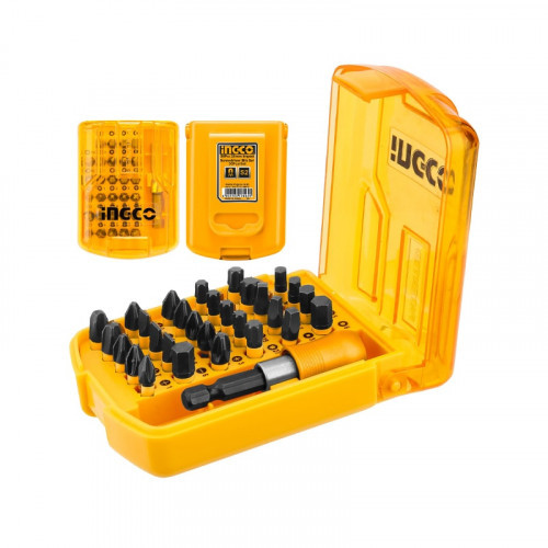 Набор бит с держателем 30 предметов INGCO INDUSTRIAL AKSD68303