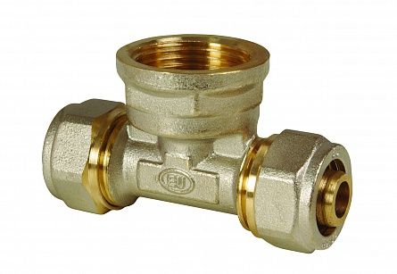 Тройник обжимной 20х1/2"х20 ВР (10/50)