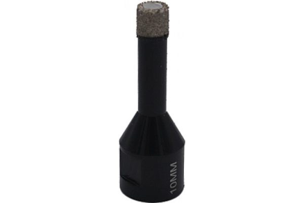 Коронка 10 мм под УШМ керамогранит гранит Super Hard Hilberg