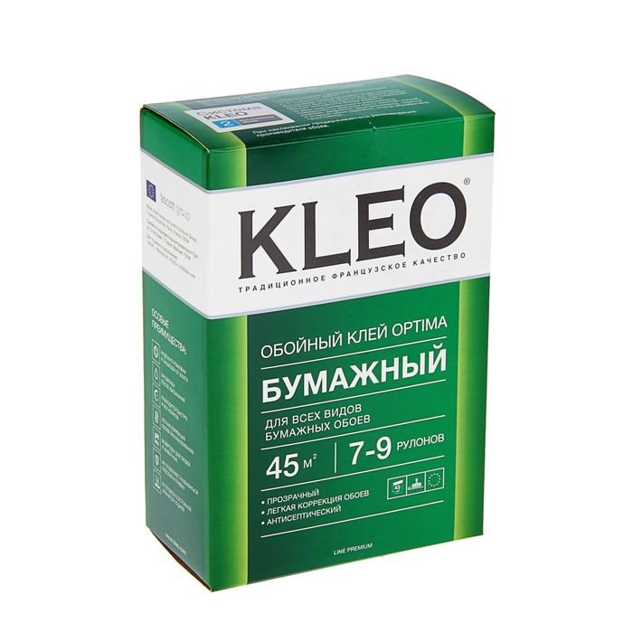Клей KLEO OPTIMA 7-9 для бумажных обоев 160 гр