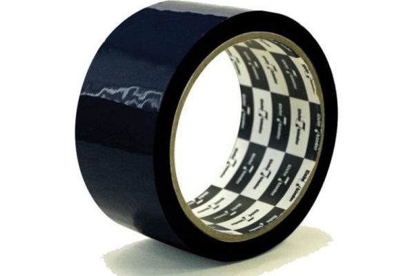 Лента клейкая черная Klebebander 50 мм*57 м 40 мк