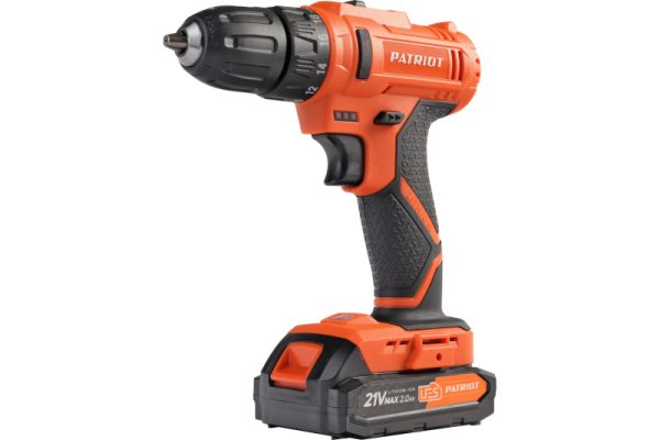 Дрель-шуруповерт аккумуляторный 21 В PATRIOT BR 189UES