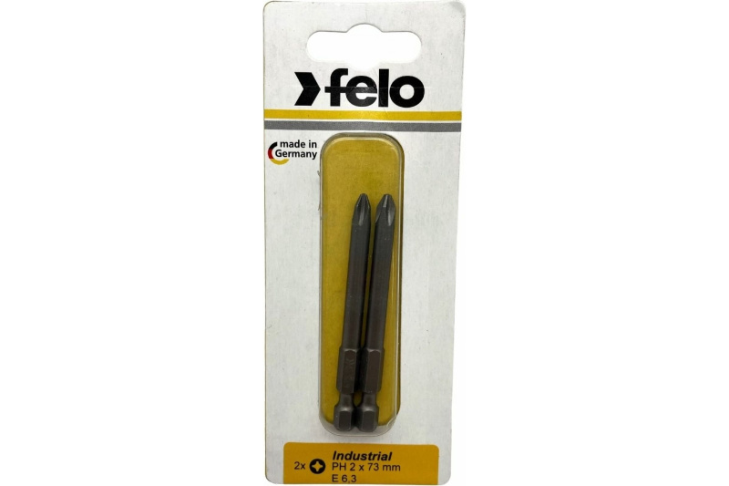 Бита PH 2*73 мм Felo 03202736 2 шт Бита PH 2*73 мм Felo 03202736 2 шт