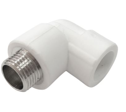 Угол полипропиленовый НР 25х1/2" Valfex