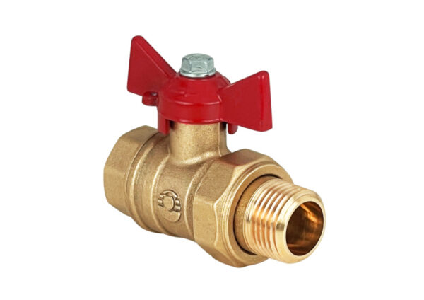 Кран шаровый 1/2" в/н американка бабочка Ру-40 VALFEX DeltaPro