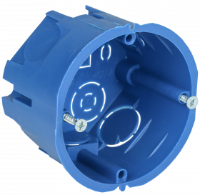 Коробка установочная СЗ для твердых стен D=68х45мм GENERICA (кор.200шт)