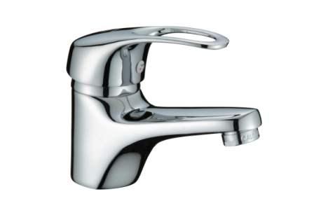 Смеситель для умывальника однорычажный, излив литой, карт. 40 мм, «CALORIE» 2021 А03