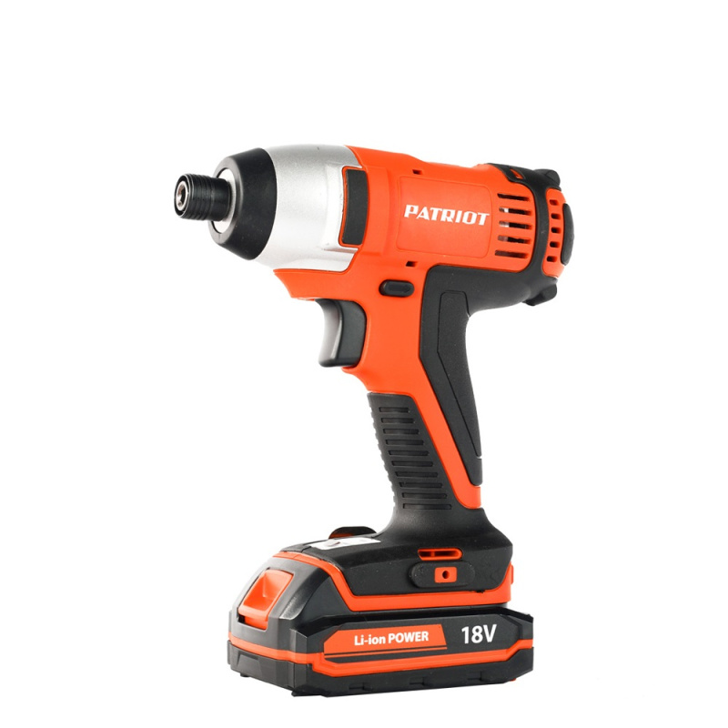 Шуруповерт импульсный ударный аккумуляторный 18 В 180 Нм PATRIOT BR 180UES-1/4