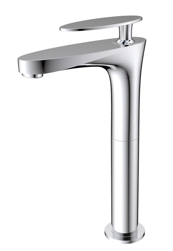 Смеситель KAISER Star для раковины высокий с гайкой Ф25