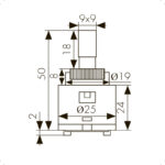 Картридж KАISER Ø25 для смес. 05511/43244/43344/43444/53022/53077/47711 (стар. арт. 53К зел) Картридж KАISER Ø25 для смес. 05511/43244/43344/43444/53022/53077/47711 (стар. арт. 53К зел)