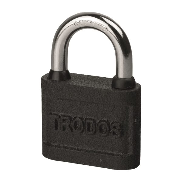 Замок навесной чугун BC-HG45-75 блистер TRODOS