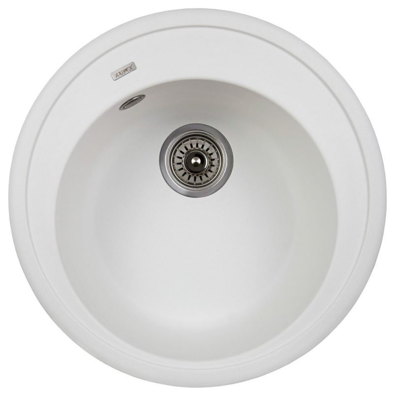 Мойка-Гранит "KAISER" (круглая) Ф510*220 белый