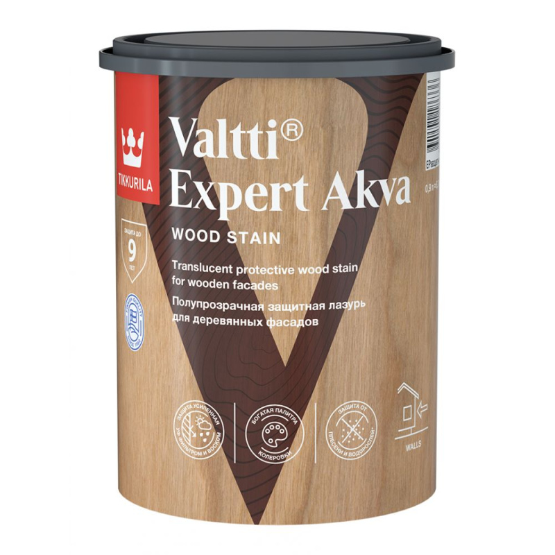 Антисептик Tikkurila VALTTI EXPERT AKVA EP п/матовый 2,7 л