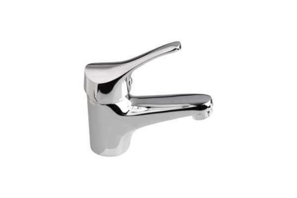 Смеситель для умывальника однорычажный, излив литой, карт. 40 мм, VODEN 4821 А26