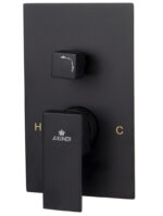 Душевая система KAISER Sonat скрытого монтажа /Латунь /Чёрный матовый Душевая система KAISER Sonat скрытого монтажа /Латунь /Чёрный матовый