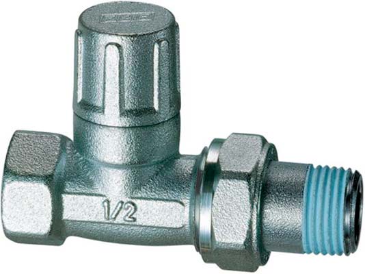 FAR Вентиль прямой 1/2" д/стальных труб, запорный