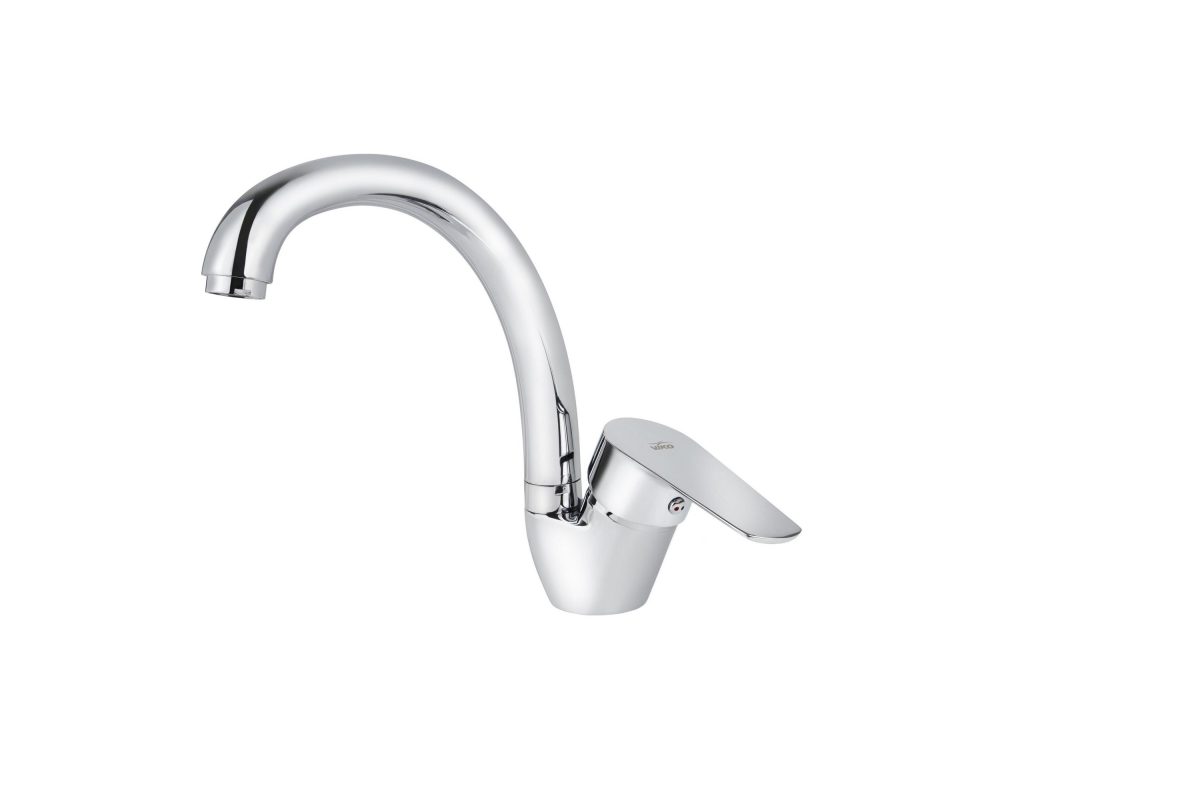 Смеситель VIKO кухня боковой Ø40 с гайкой/хром