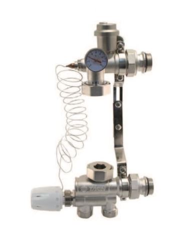 Насосно-смесительный узел TAEN, латунь (без насоса)