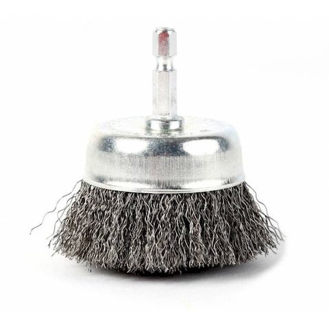 Щетка для дрели 75 мм EDGE by PATRIOT гофр чашеобразная НЕХ