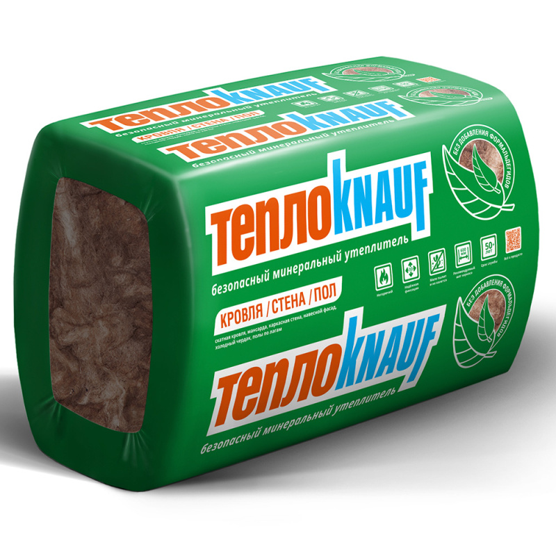 КНАУФ Плита 036 Кровля/Стена 1230*610*100 КНАУФ Плита 036 Кровля/Стена 1230*610*100