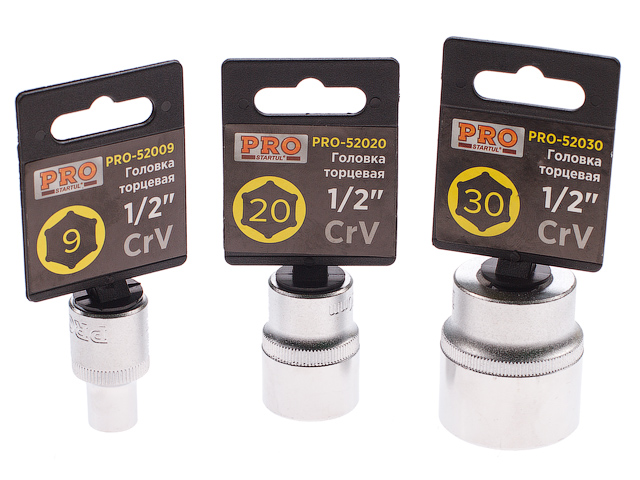 Головка 1/2" 10 мм 6 граней PRO STARTUL PRO-52010 Головка 1/2" 10 мм 6 граней PRO STARTUL PRO-52010