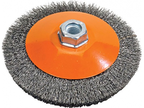 Щетка для УШМ 115 мм М14 тарелка гофрир. Проволока EDGE by PATRIOT 813010009